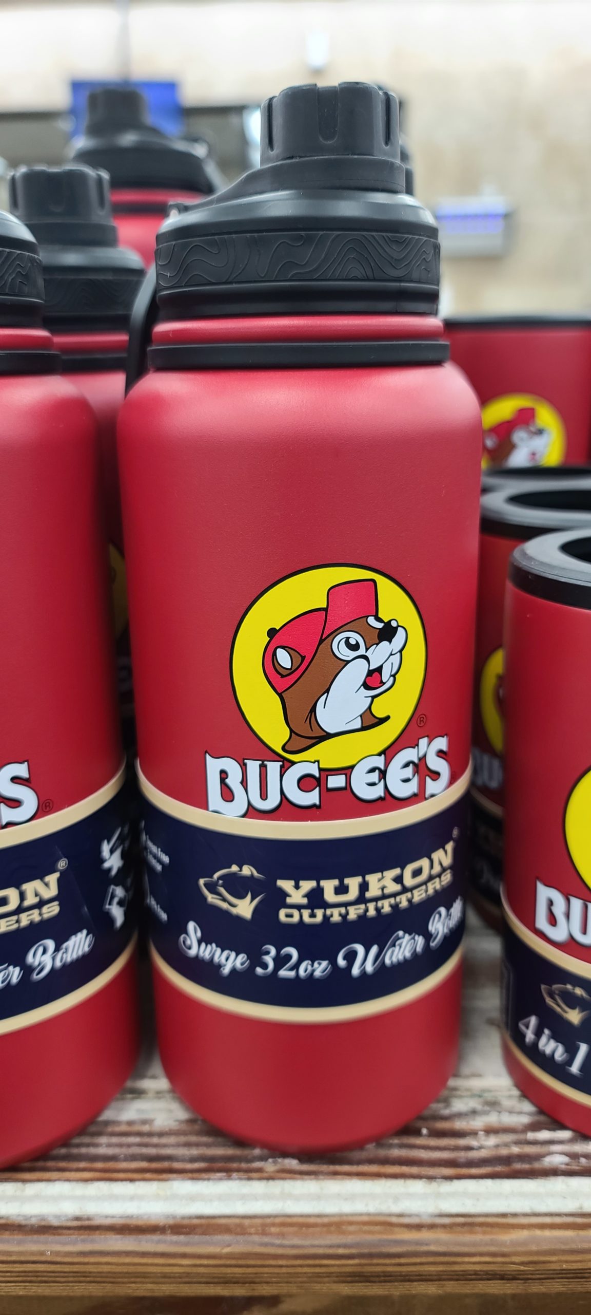 Buc Ee S Logo Oz Water Bottle Snacks For Me